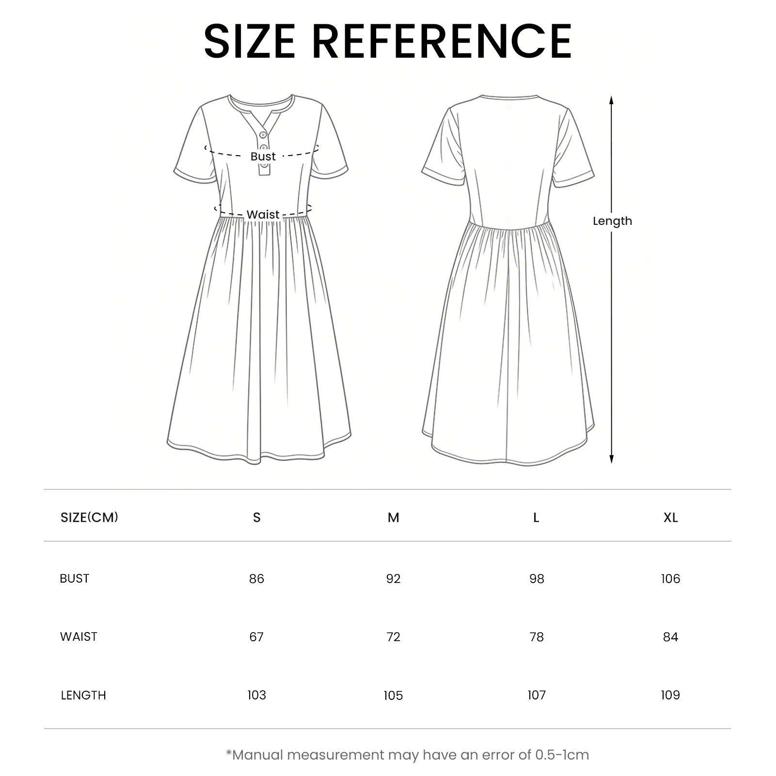 V-Neck Short Sleeve Summer Midi Dress with Pockets - Image 7