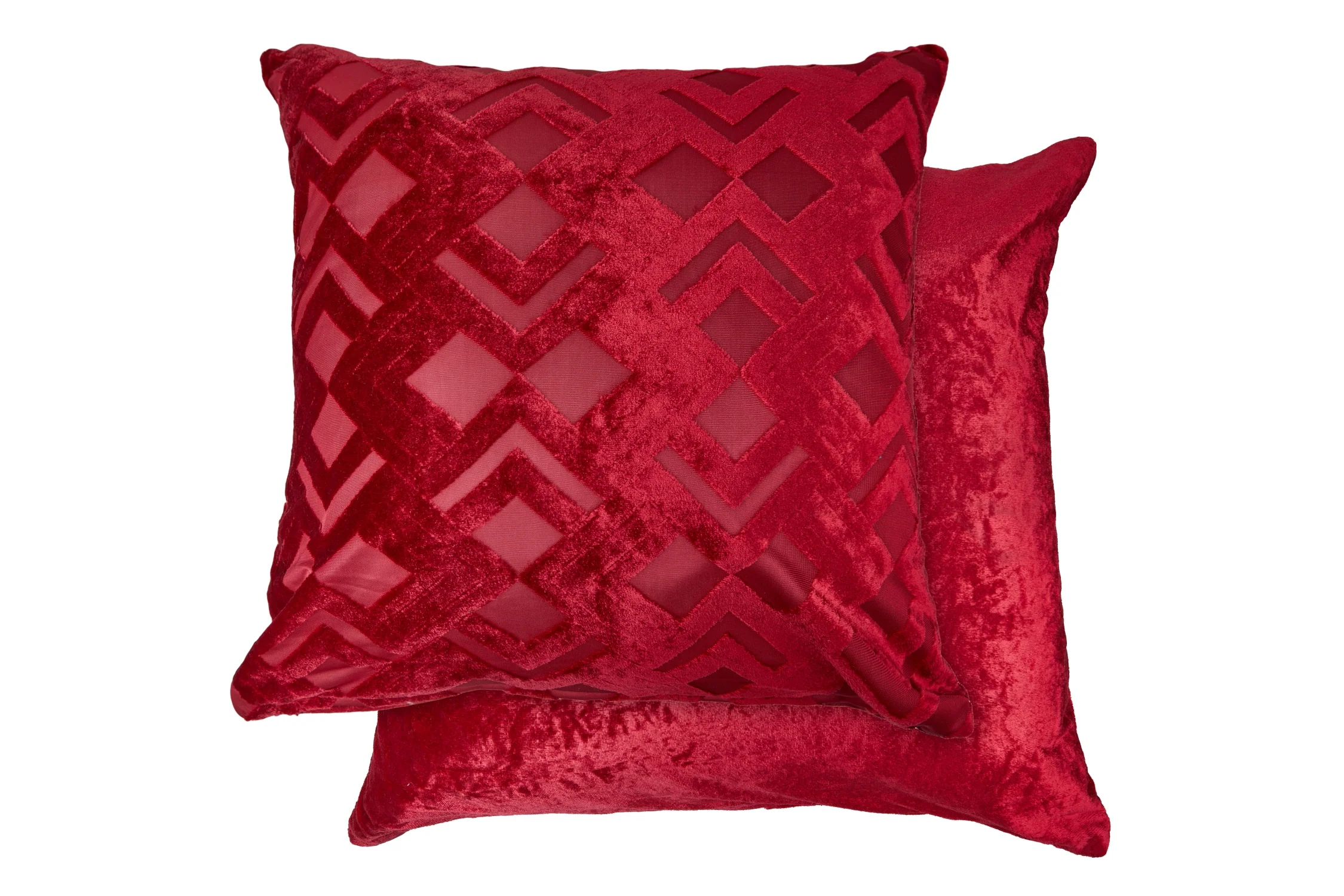 Valencia - Cushion Cover in Red - Image 2