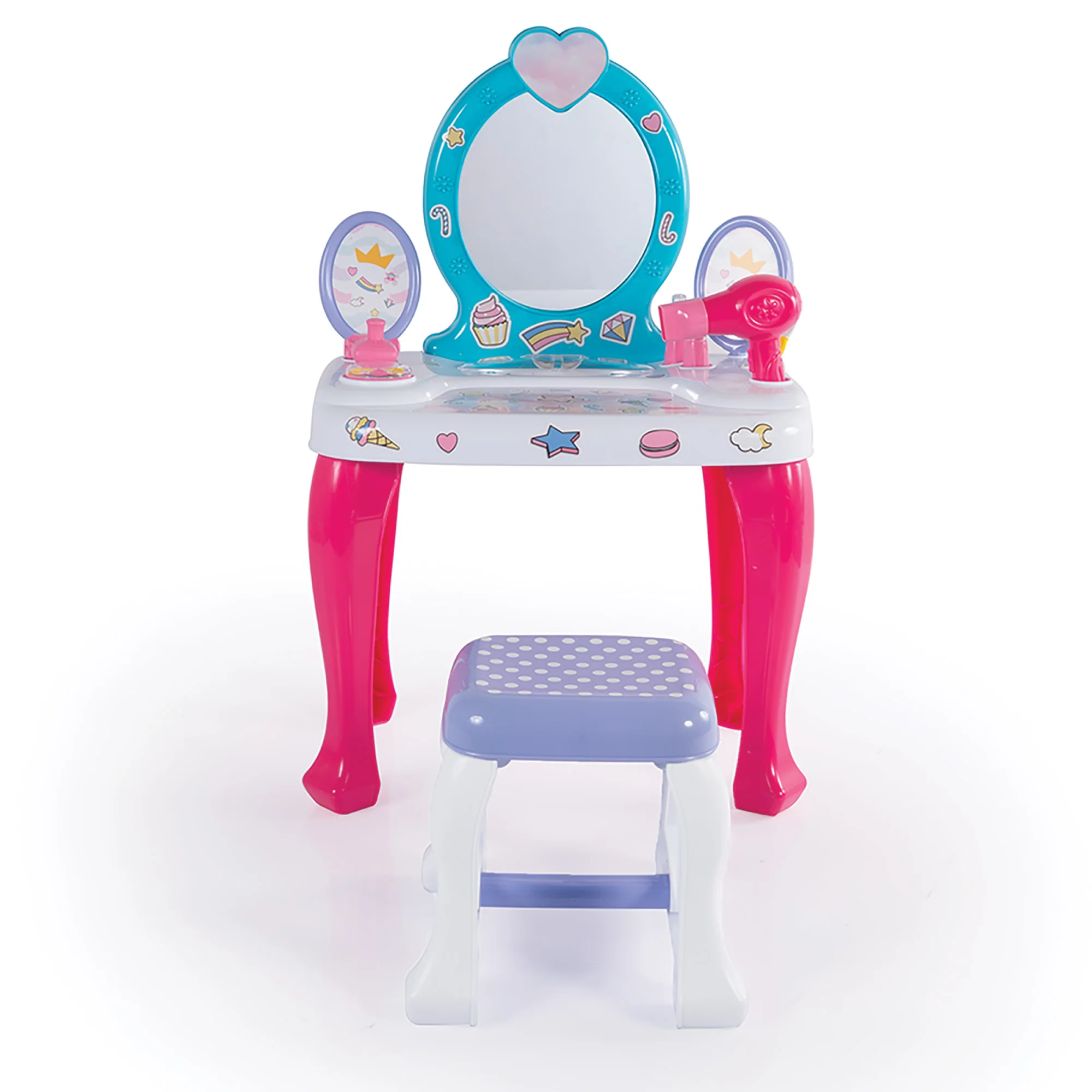Vanity Table & Stool Set - Image 3