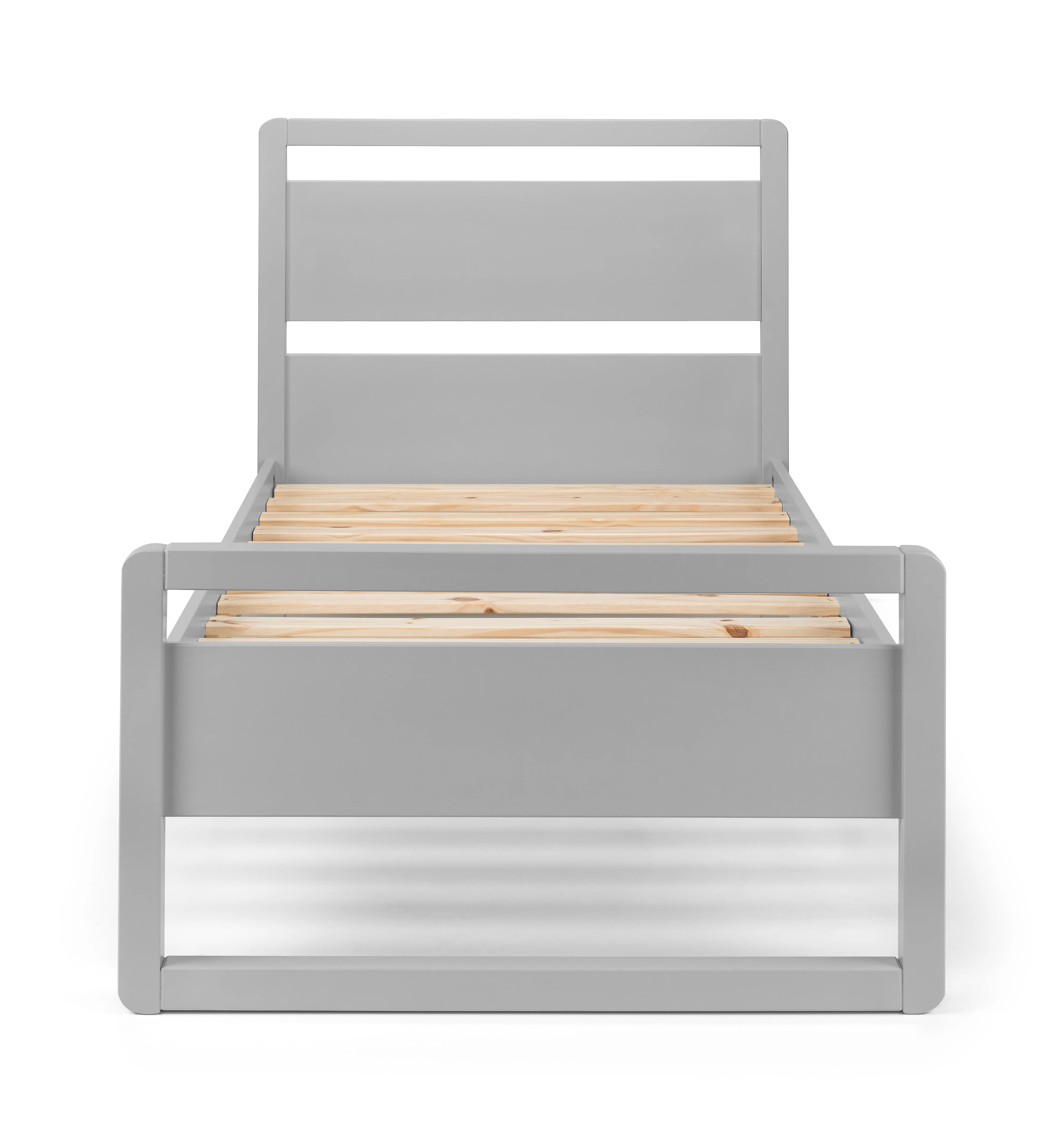Venice 90cm Single Bed - Dove Grey - Image 2