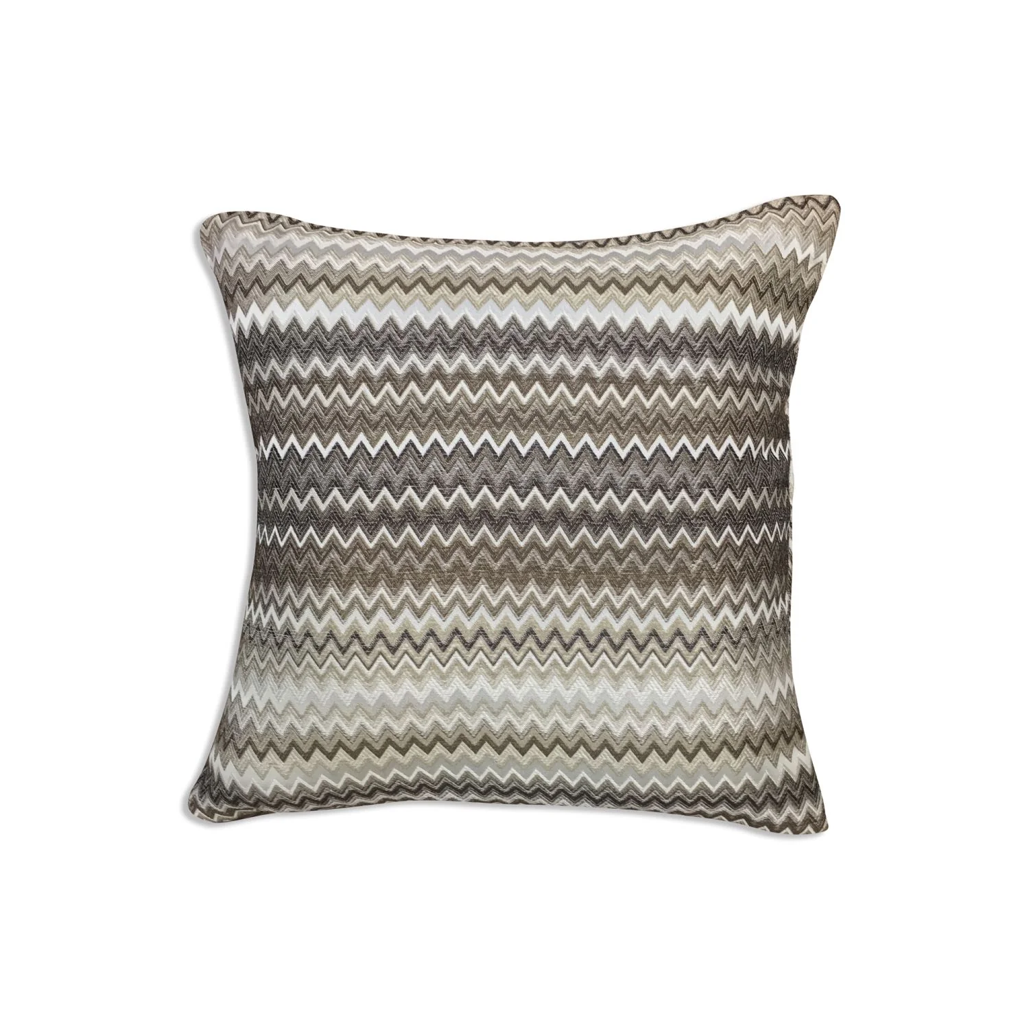 Venice Jacquard Cushion Cover in Beige - Image 2