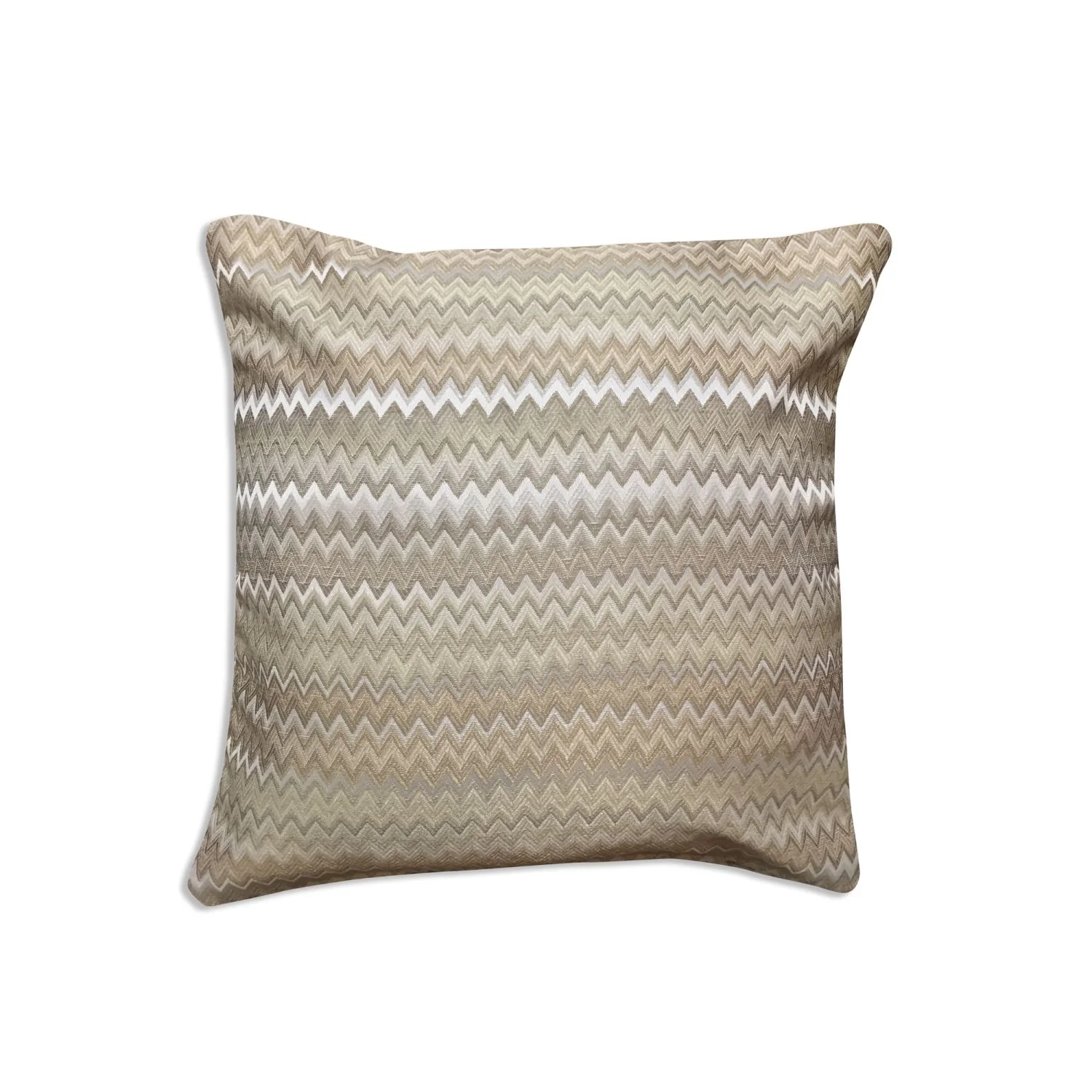 Venice Jacquard Cushion Cover in Natural - Image 2