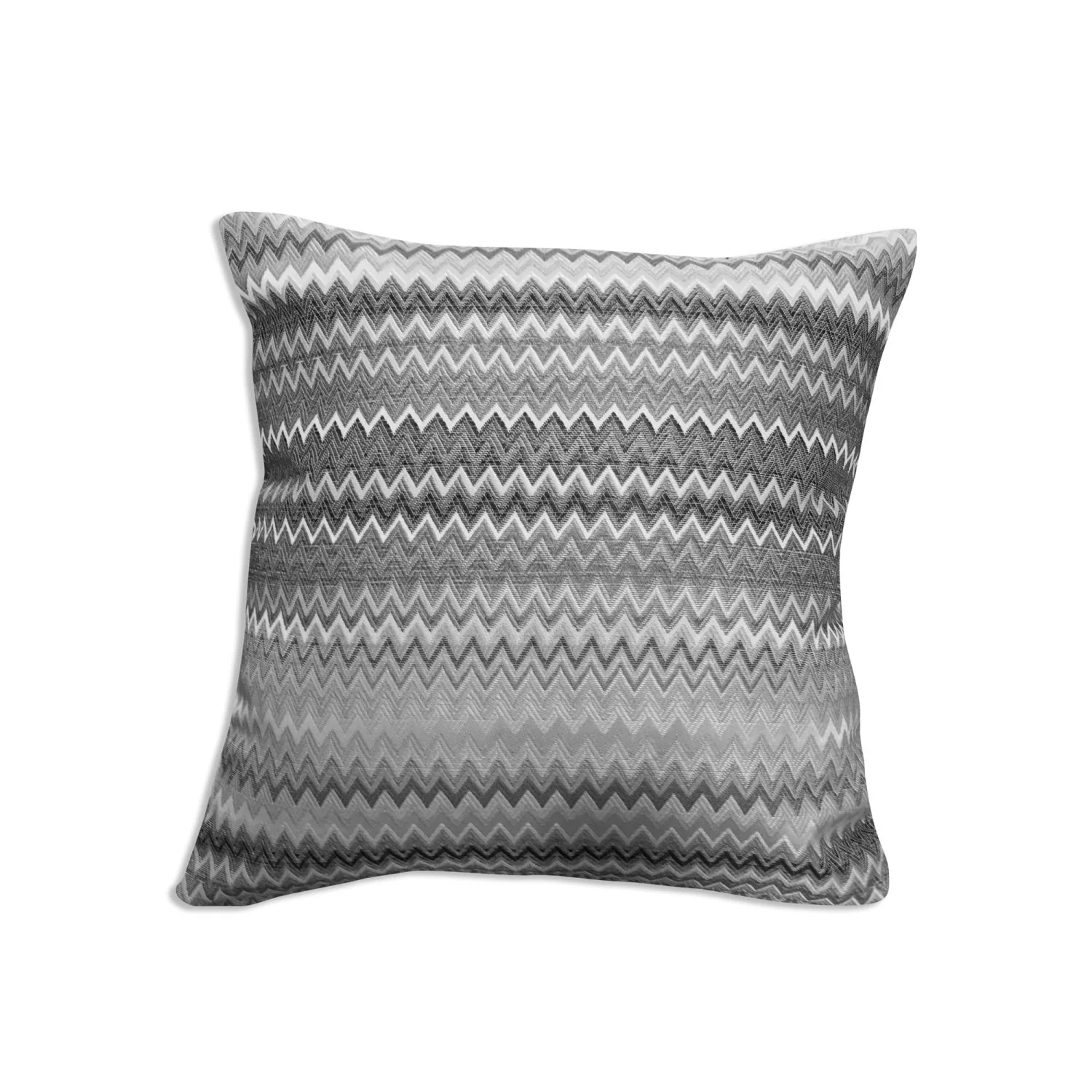 Venice Jacquard Cushion Cover in Silver - Image 2