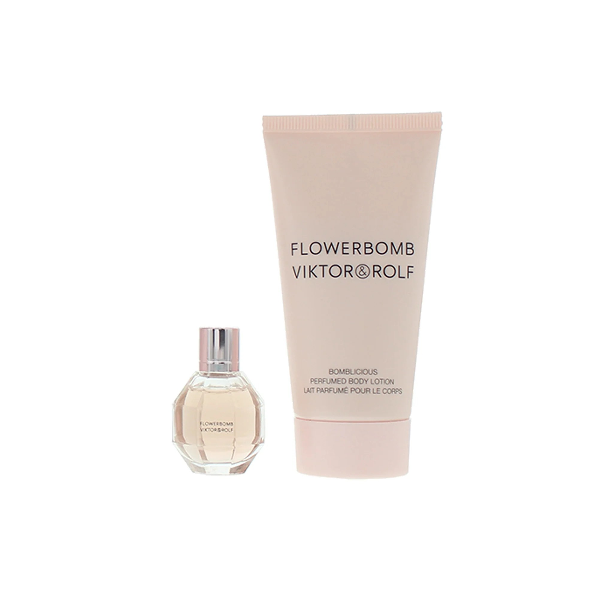 Viktor & Rolf Flowerbomb 2 Piece Gift Set: Eau De Parfum 7ml - Body Lotion 50ml - Image 4