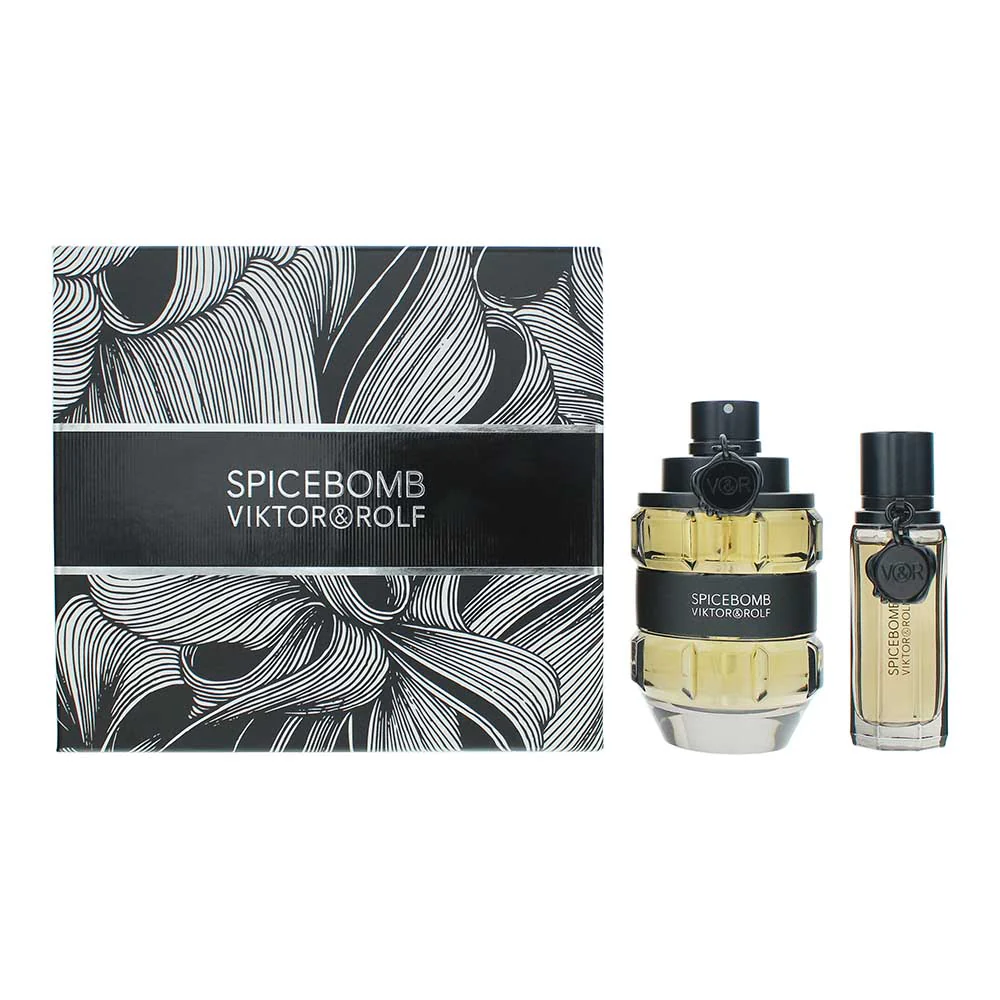 Viktor & Rolf Spicebomb For Men 2 Piece Gift Set: Eau de Toilette 90ml, EDT 20ml