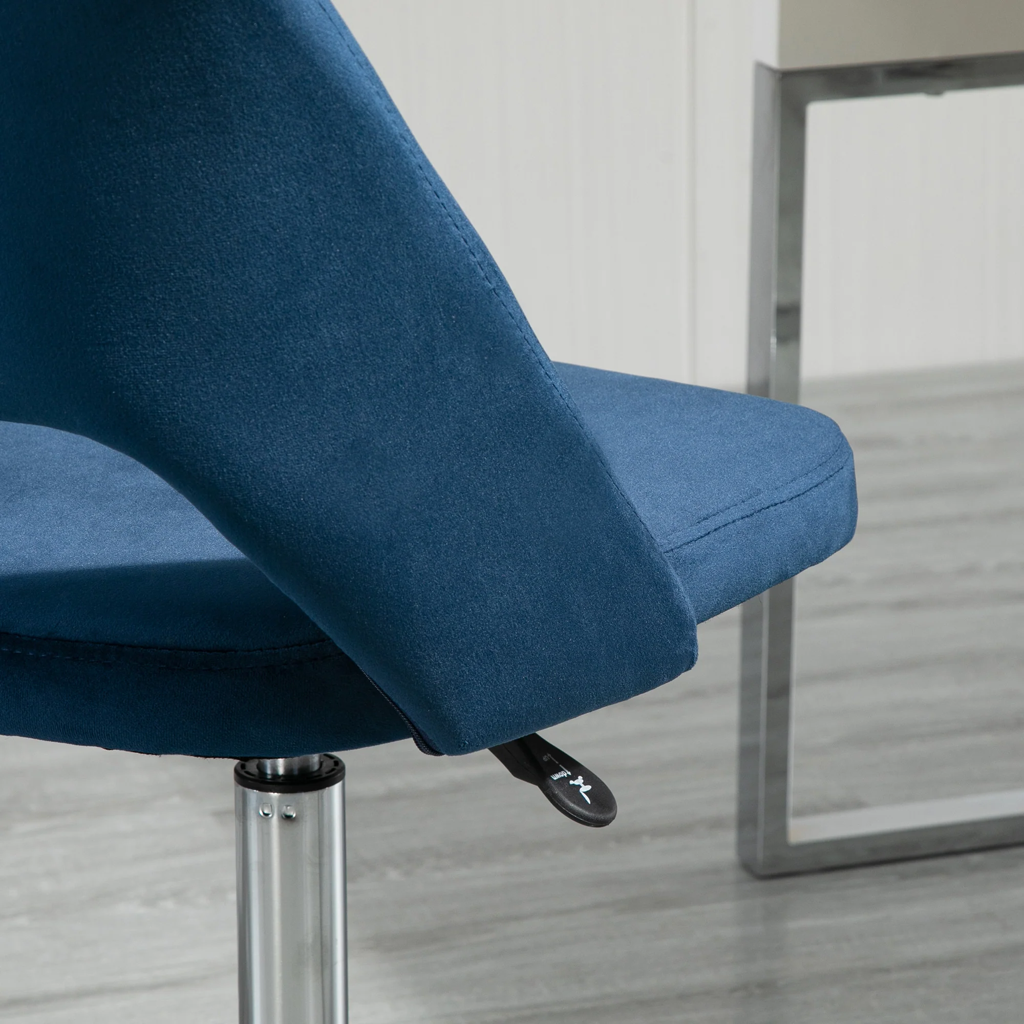 Vinsetto Mid-Back Swivel Home Office Chair Scallop Computer Chair - Image 17