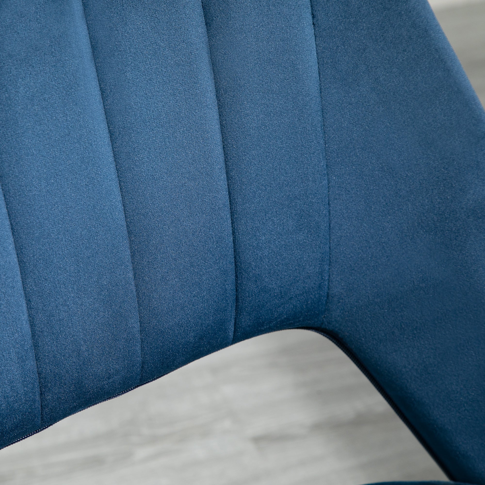 Vinsetto Mid-Back Swivel Home Office Chair Scallop Computer Chair - Image 18