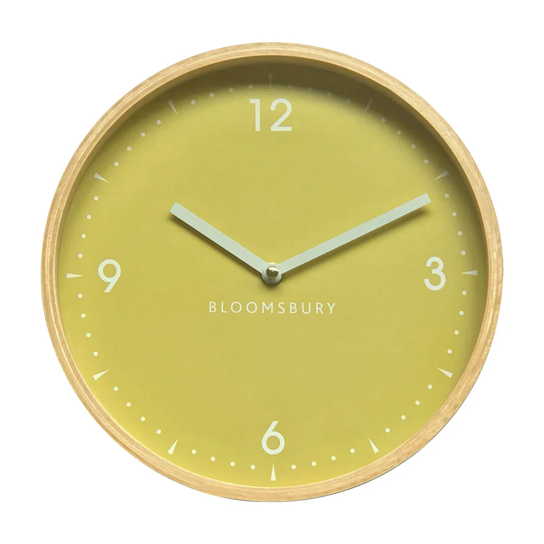 Vitus Small Yellow Face 26cm Wall Clock