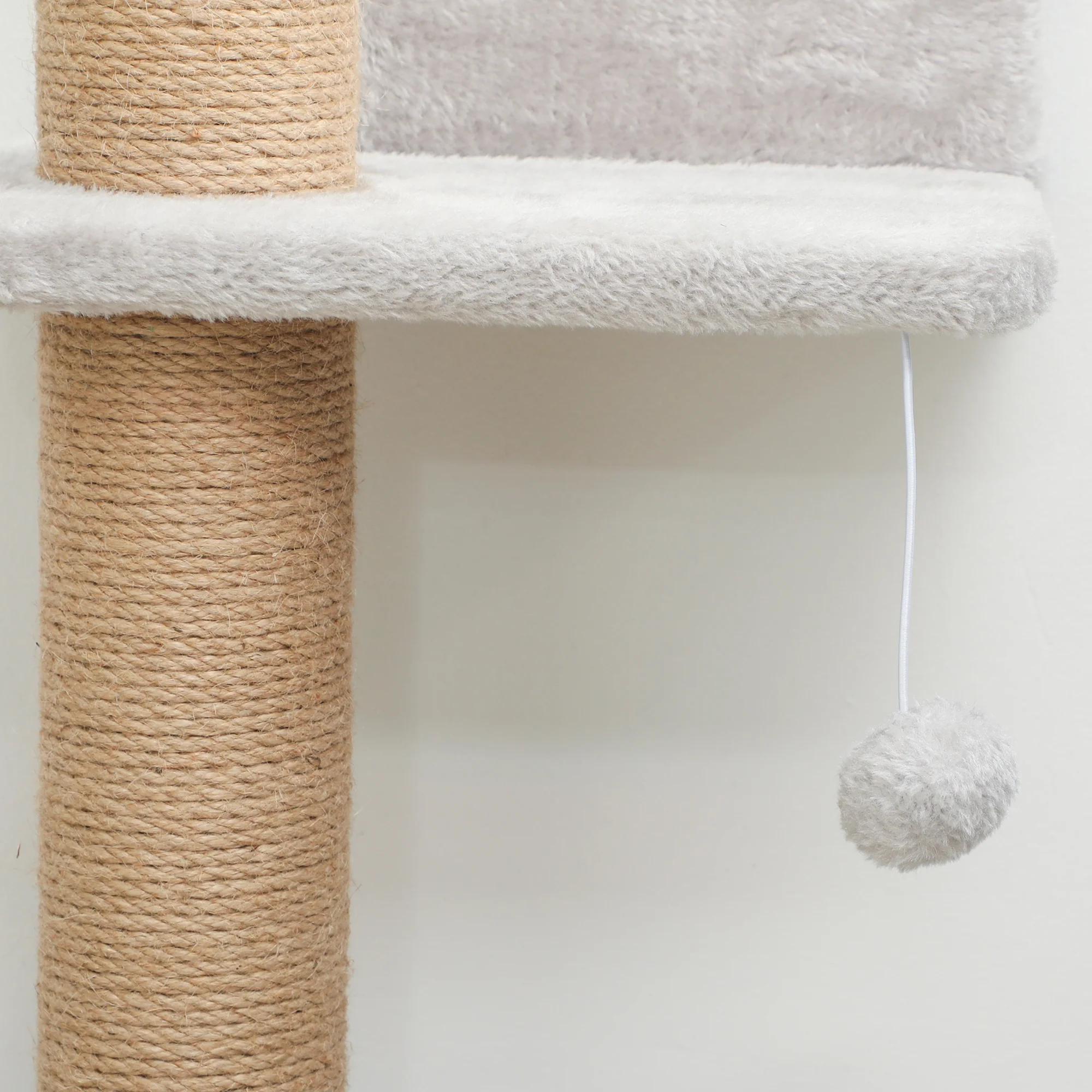 Wall Mounted Cat Shelves With 4 Climbing Platforms For Indoor, Light Grey - Image 8