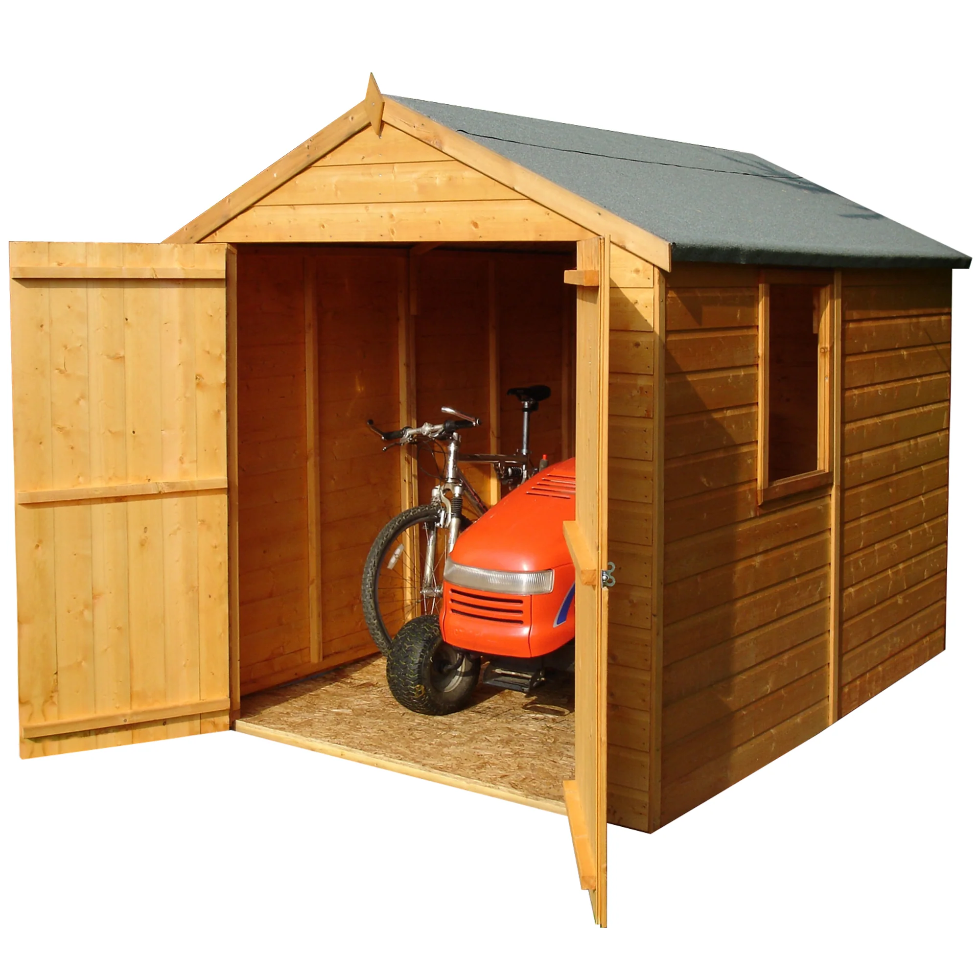 Warwick 6 X 8 Shiplap Apex Shed - Image 2