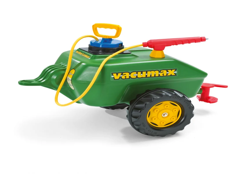 Water Tanker Green With Spray
