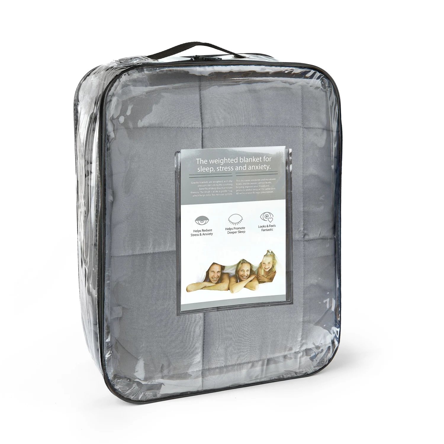 Weighted Blanket In Grey (50x60") - Image 4