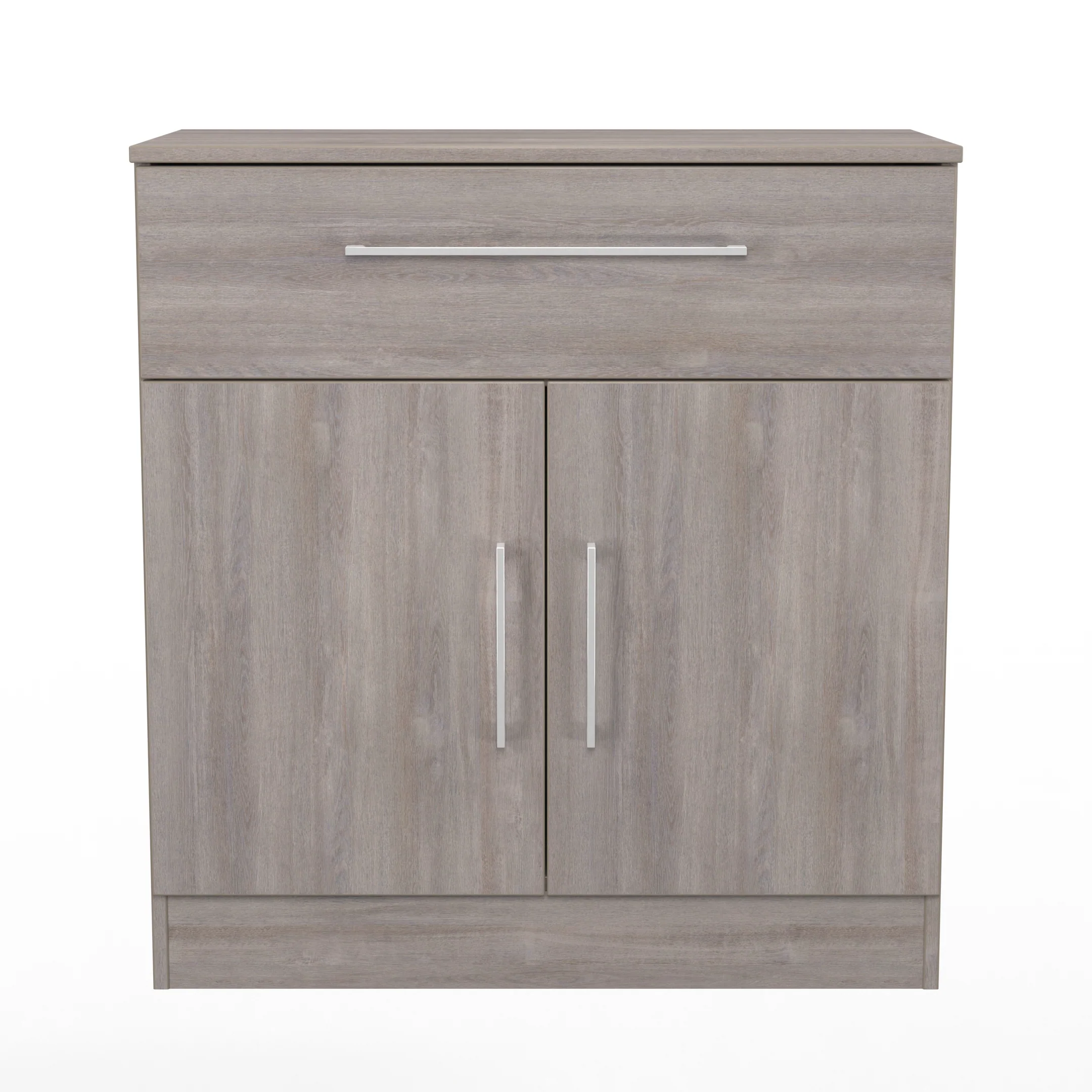 Wellington Ready Assembled 1 Drawer 2 Door Sideboard in Grey Oak - Image 2