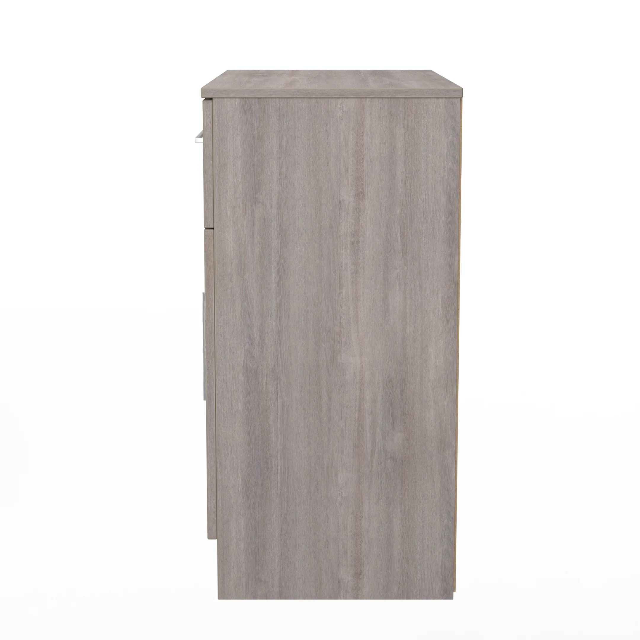 Wellington Ready Assembled 1 Drawer 2 Door Sideboard in Grey Oak - Image 3
