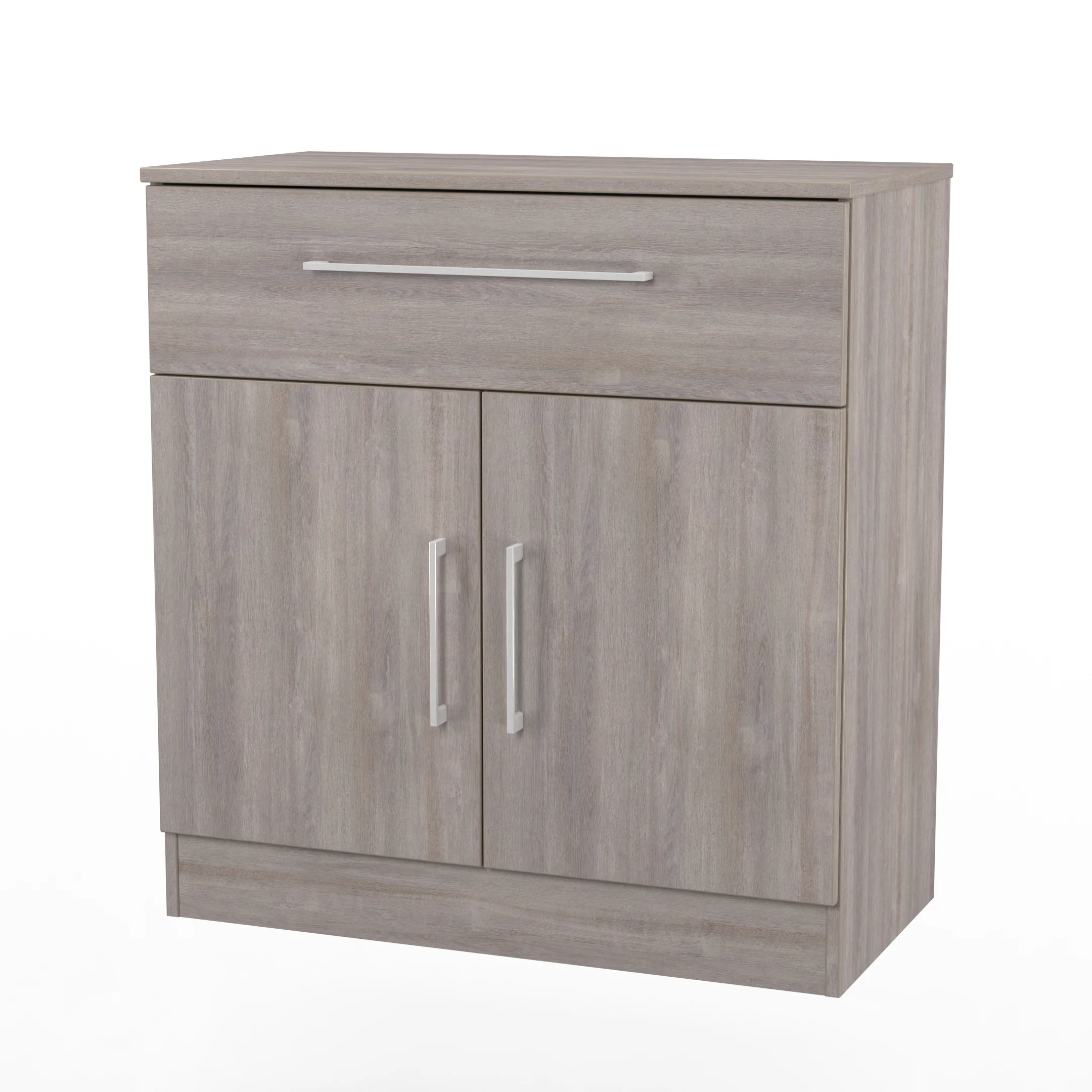 Wellington Ready Assembled 1 Drawer 2 Door Sideboard in Grey Oak - Image 4