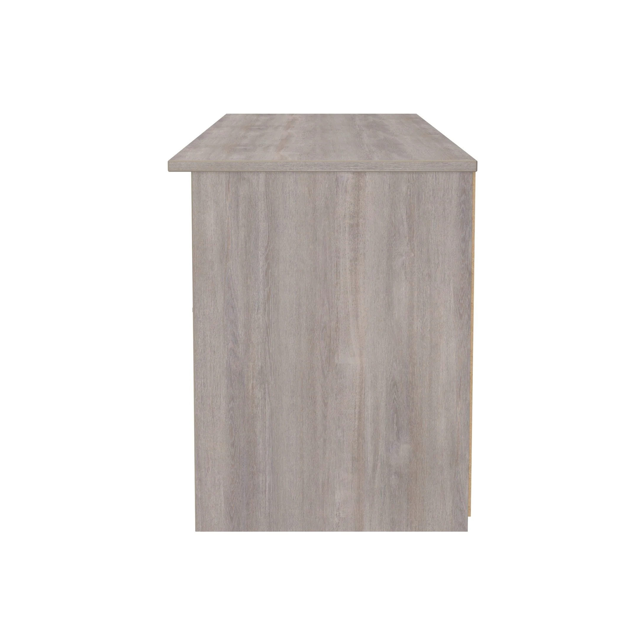 Wellington Ready Assembled Wide 1 Drawer TV & Media Unit in Grey Oak - Image 3