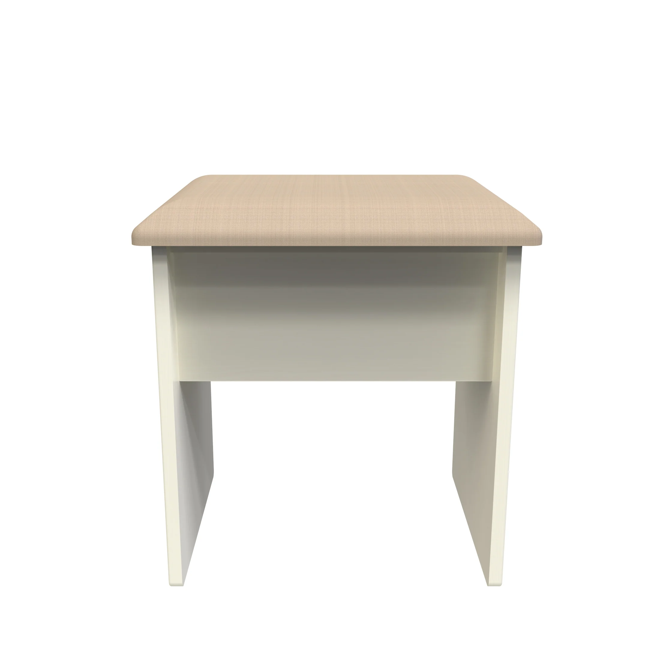 Westminster Ready Assembled Stool in Cream Ash & Riviera Oak - Image 3