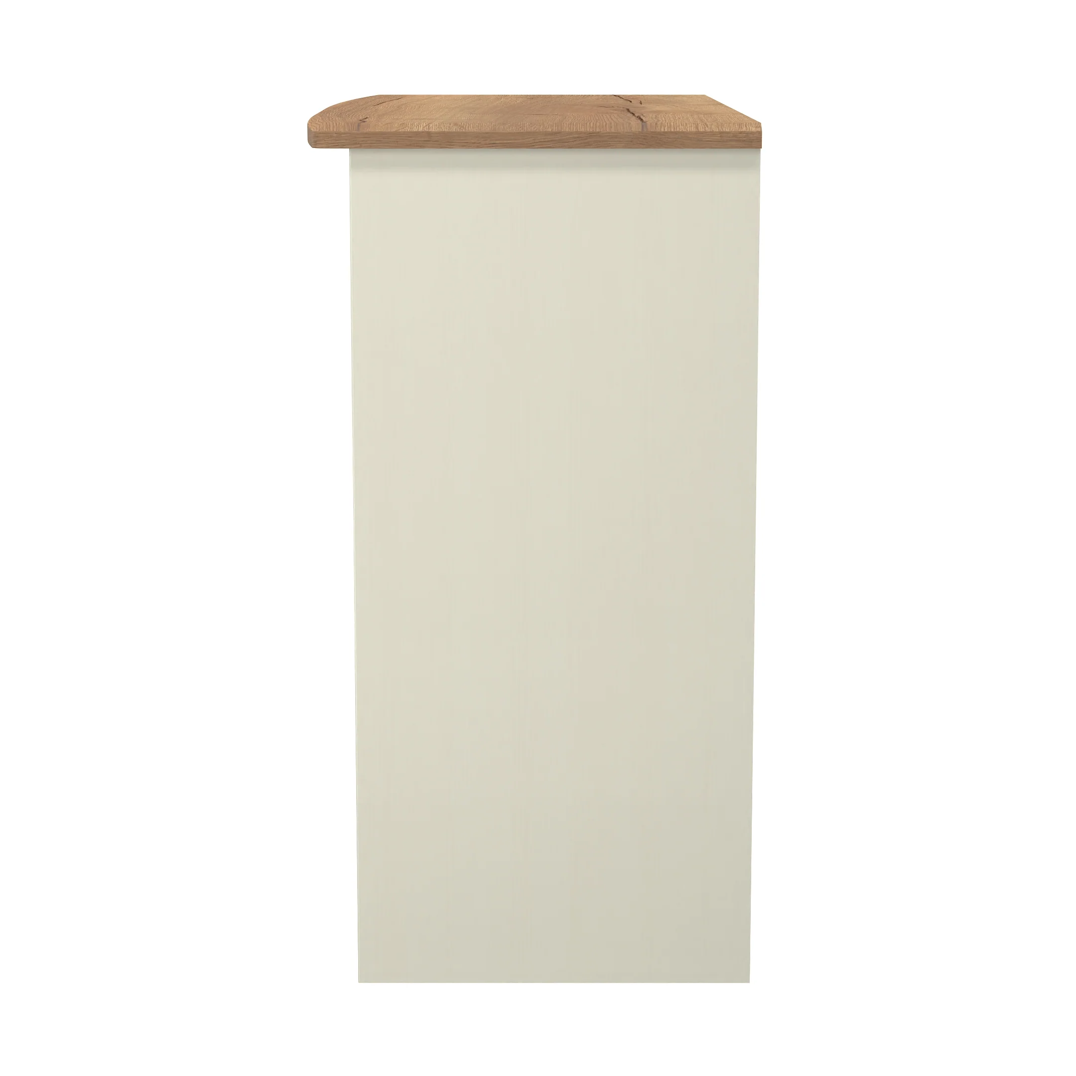 Westminster Ready Assembled Vanity in Cream Ash & Riviera Oak - Image 4