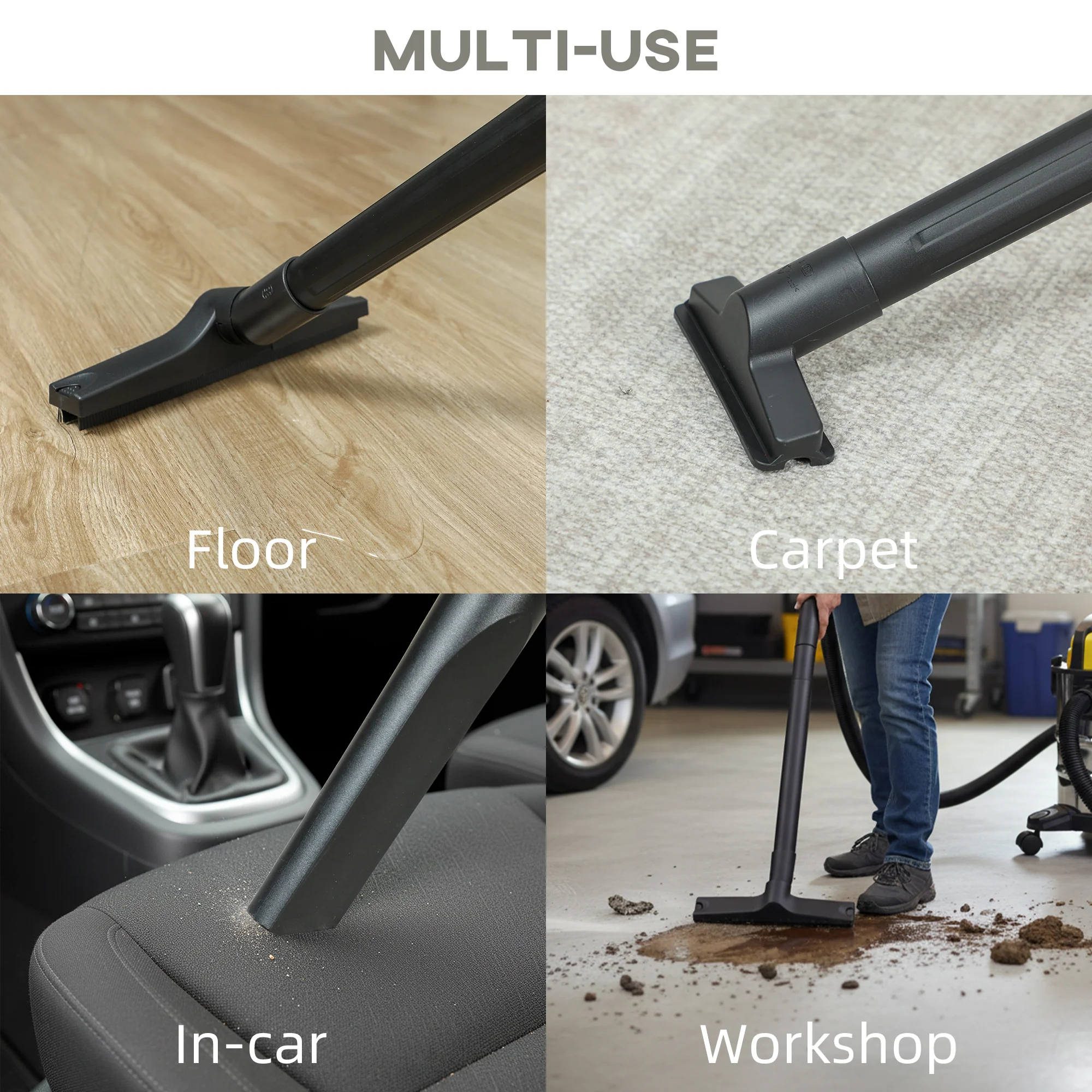 Wet And Dry Vacuum Cleaner, Wet & Dry Vacuum Cleaner W/ Blower For Workshop - Image 8