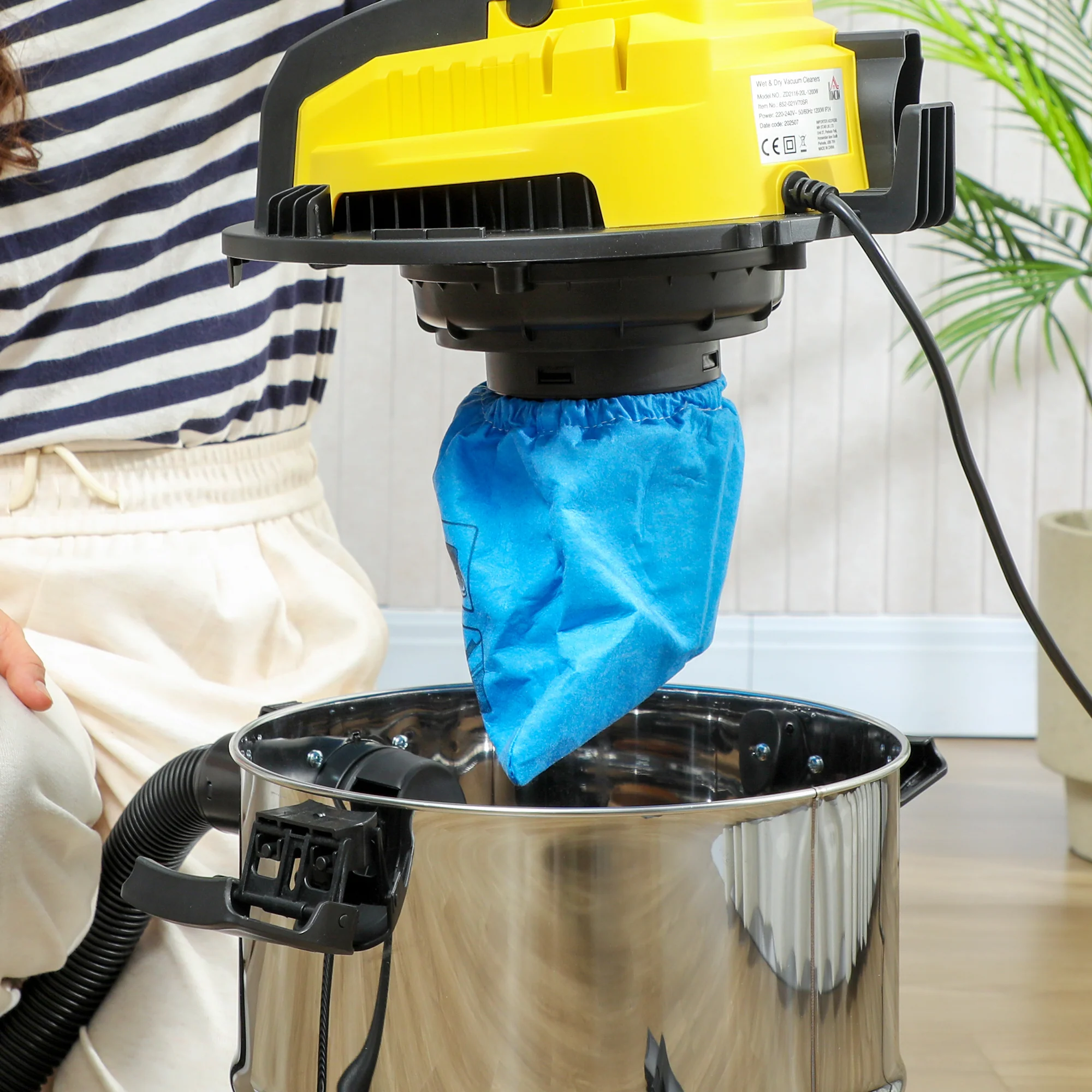 Wet And Dry Vacuum Cleaner, Wet & Dry Vacuum Cleaner W/ Blower For Workshop - Image 9