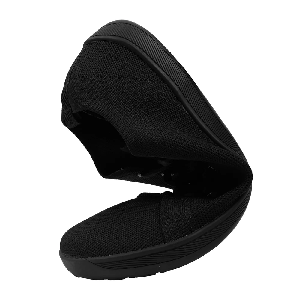 Wide Fit Trainers Comfortable Running Trainers - Black - Image 10