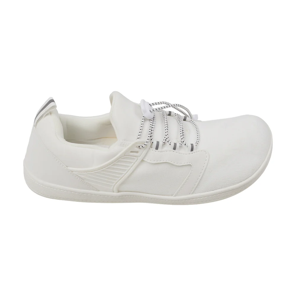 Wide Fit Trainers For Comfort & Style - White - Image 3