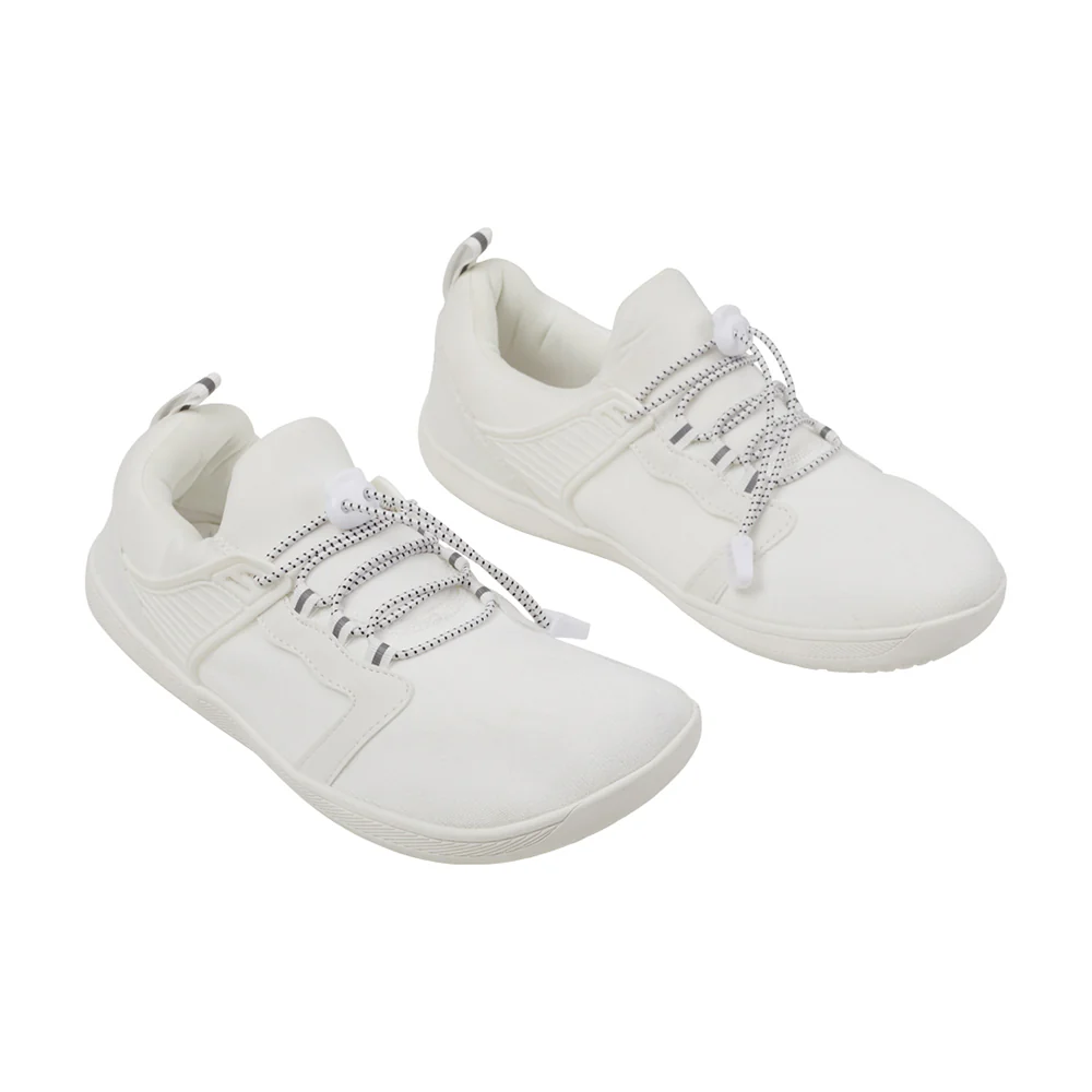 Wide Fit Trainers For Comfort & Style - White - Image 4