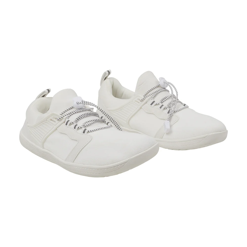 Wide Fit Trainers For Comfort & Style - White - Image 5
