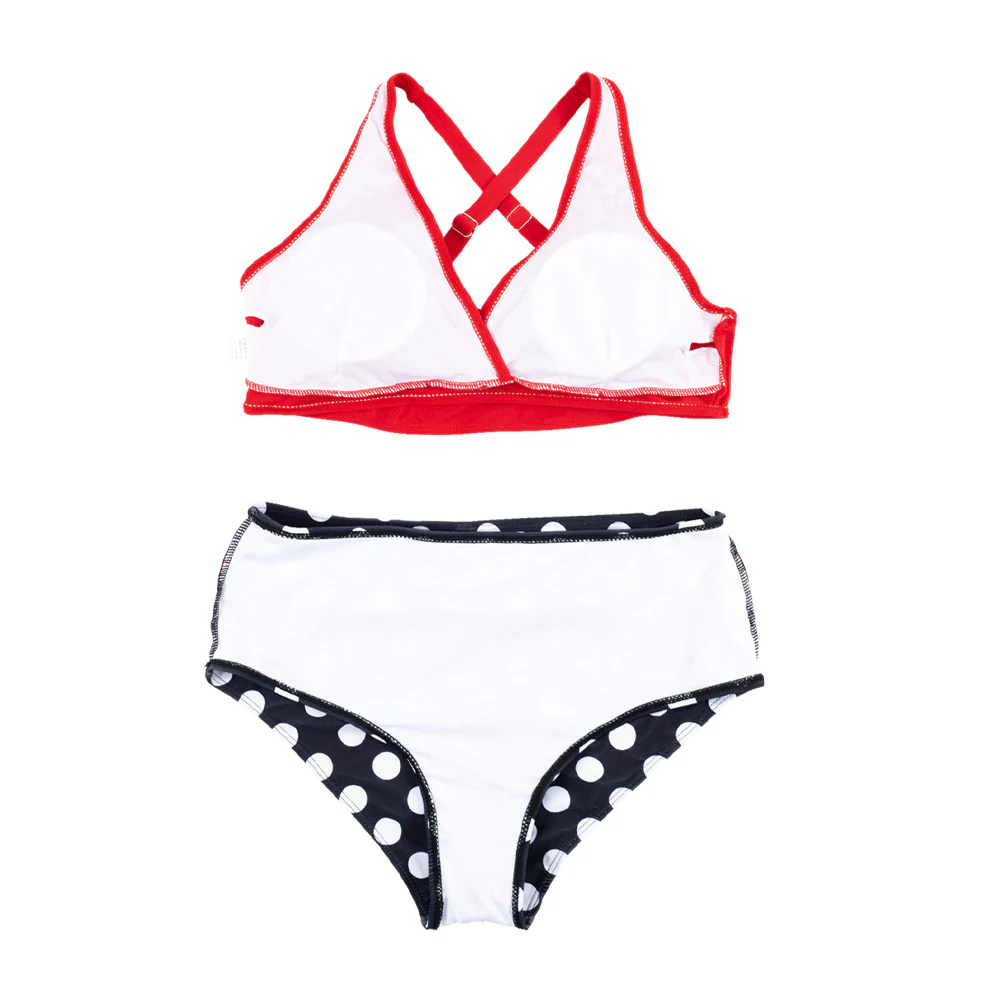 Women Two Piece V-Neckline Bikini Swimsuit - Image 7