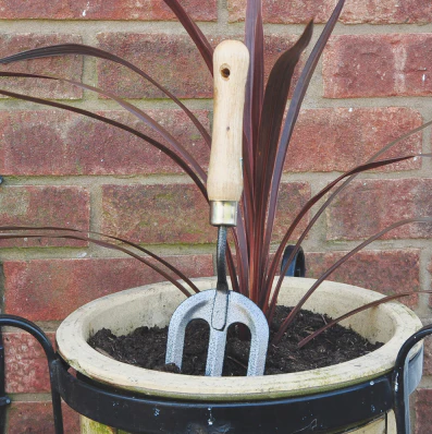 Wooden Handled Fork - Image 2