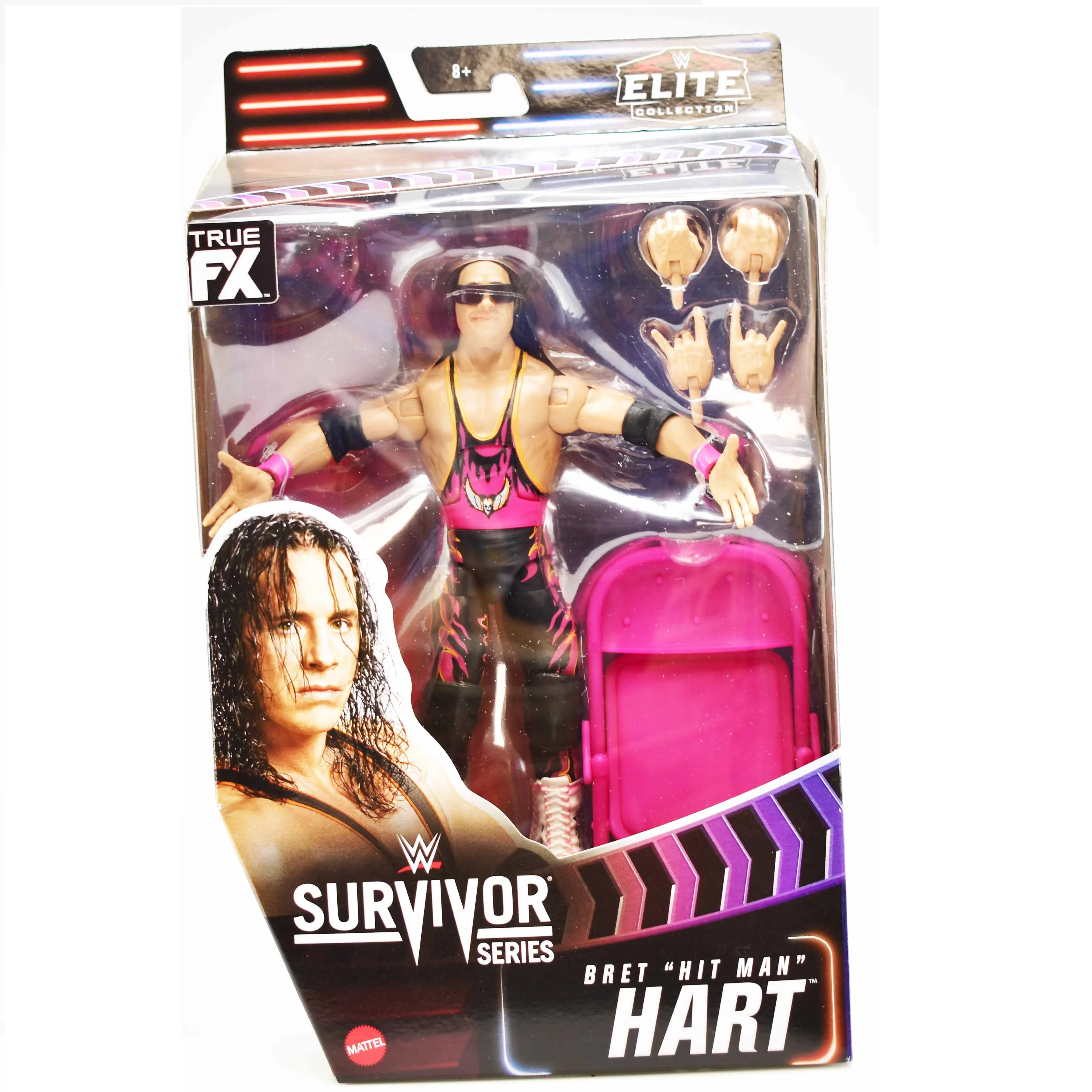 WWE Elite Bret "Hit Man" Hart - Image 2