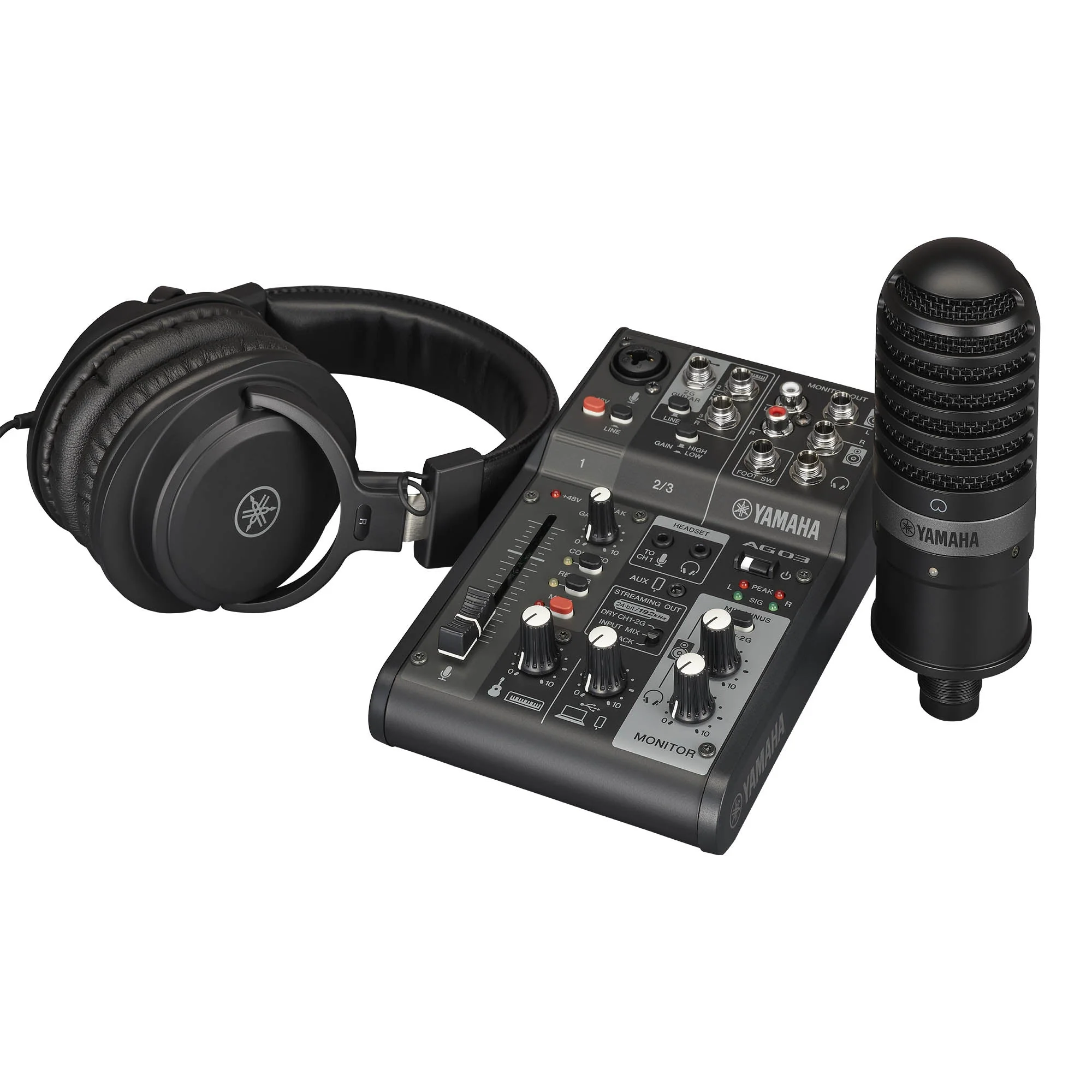 Yamaha AG 03 MK2 Live Stream Pack BK
