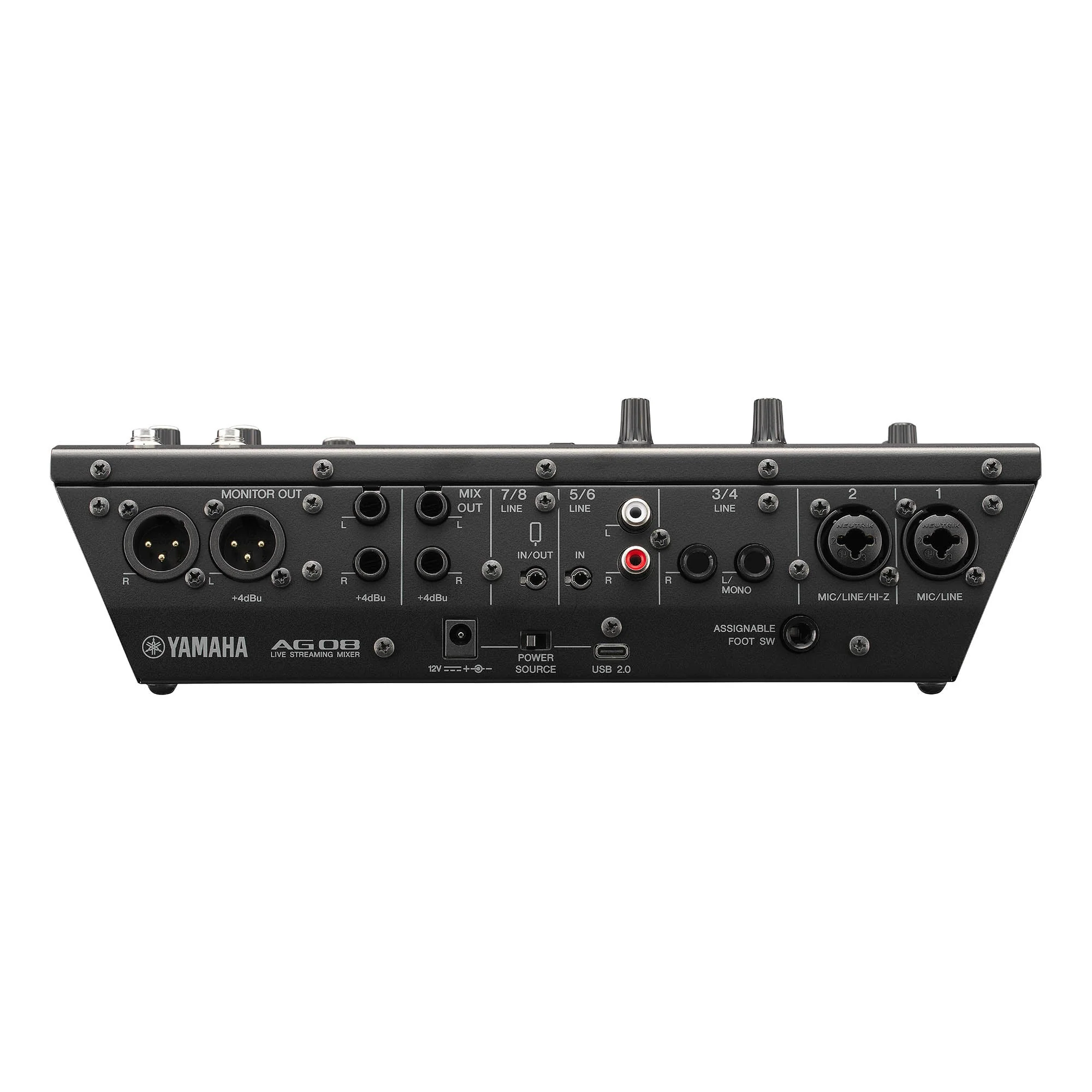 Yamaha AG08 (Black) All-in-One Streaming Station - Image 11