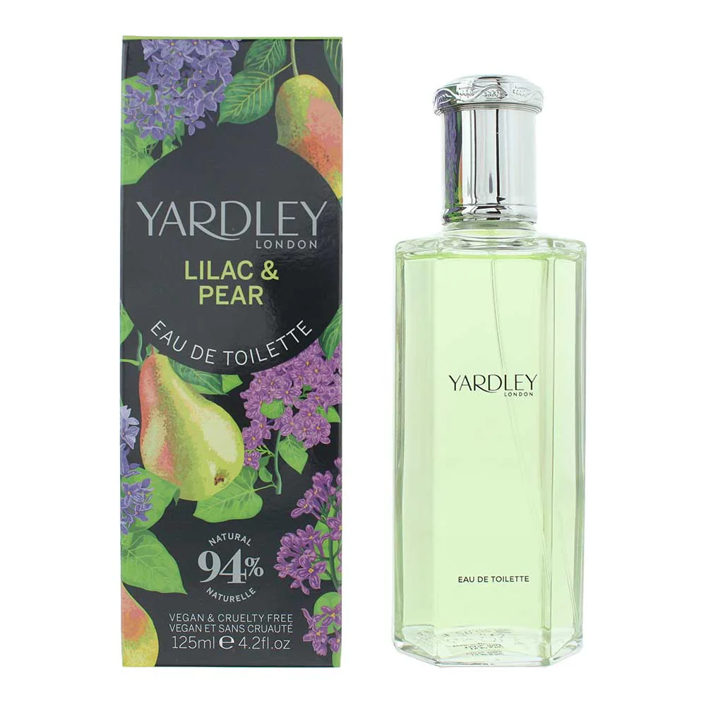 Yardley Lilac & Pear Eau De Toilette 125ml