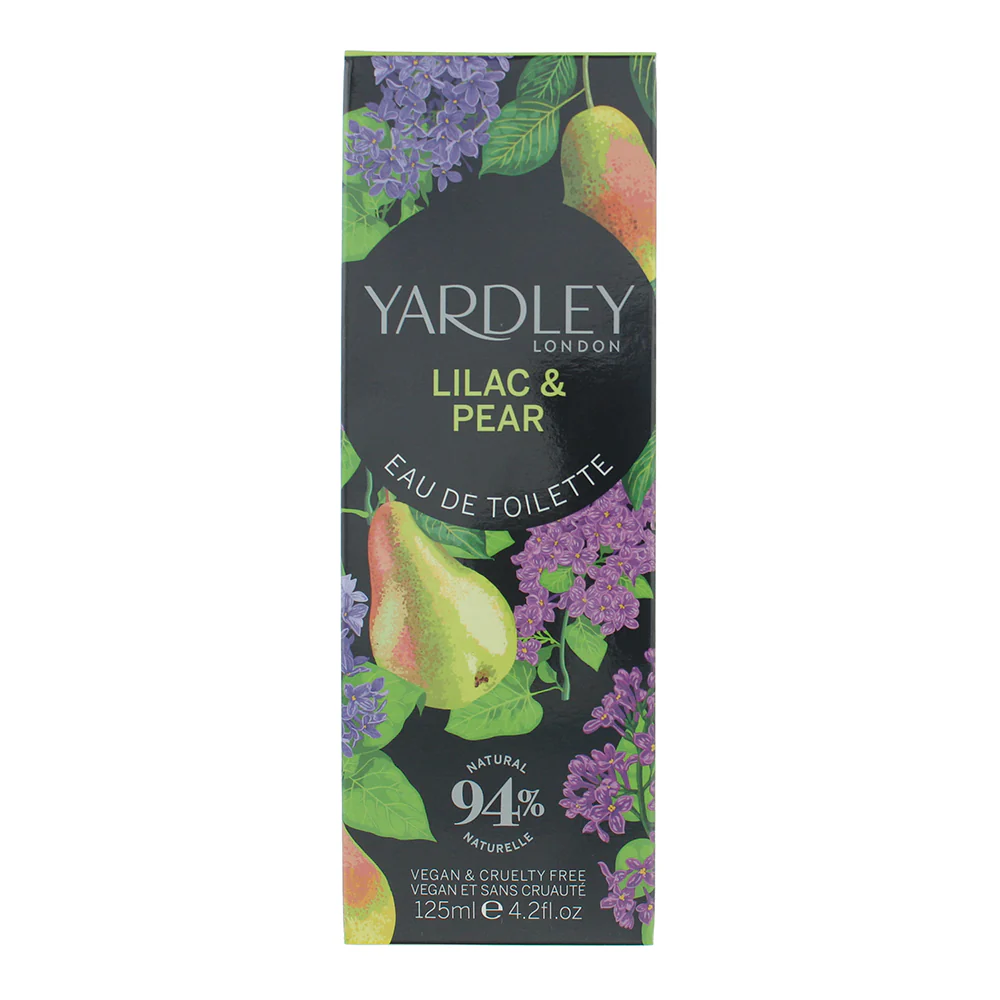 Yardley Lilac & Pear Eau De Toilette 125ml - Image 4