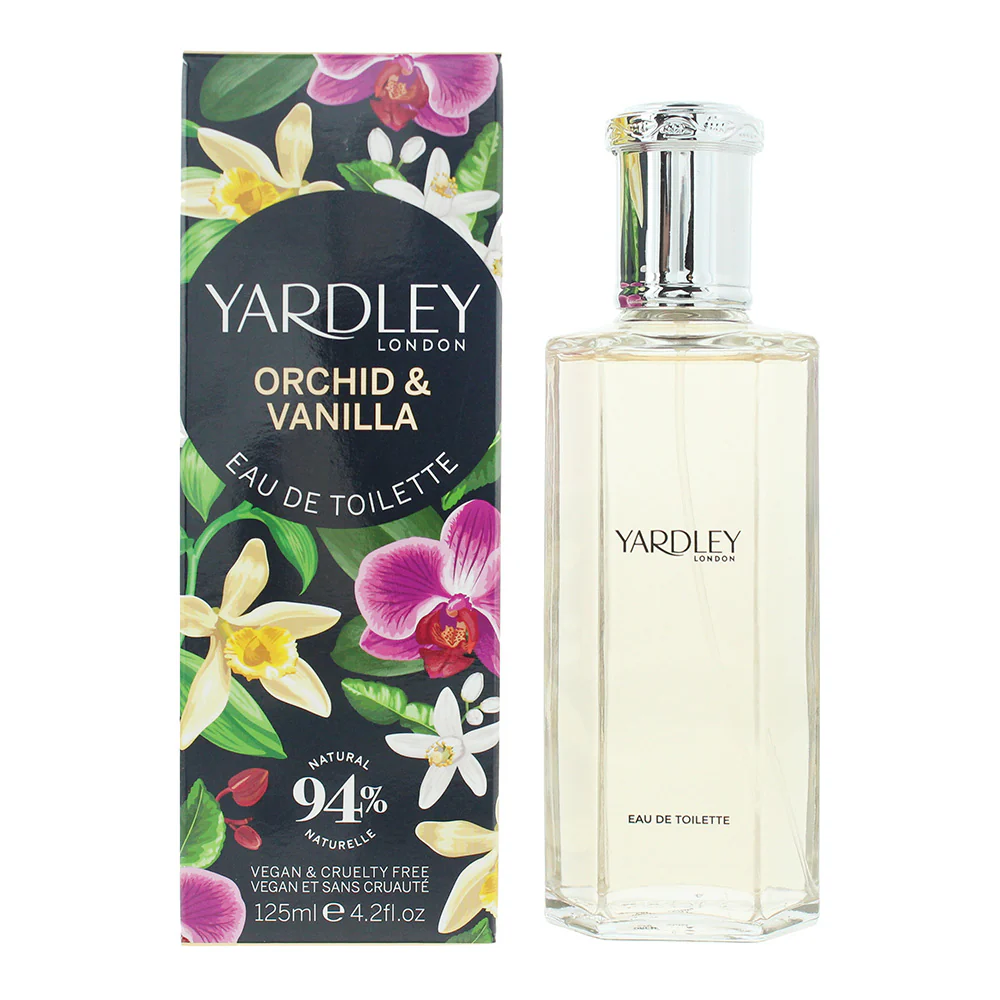 Yardley Orchid & Vanilla Eau De Toilette 125ml