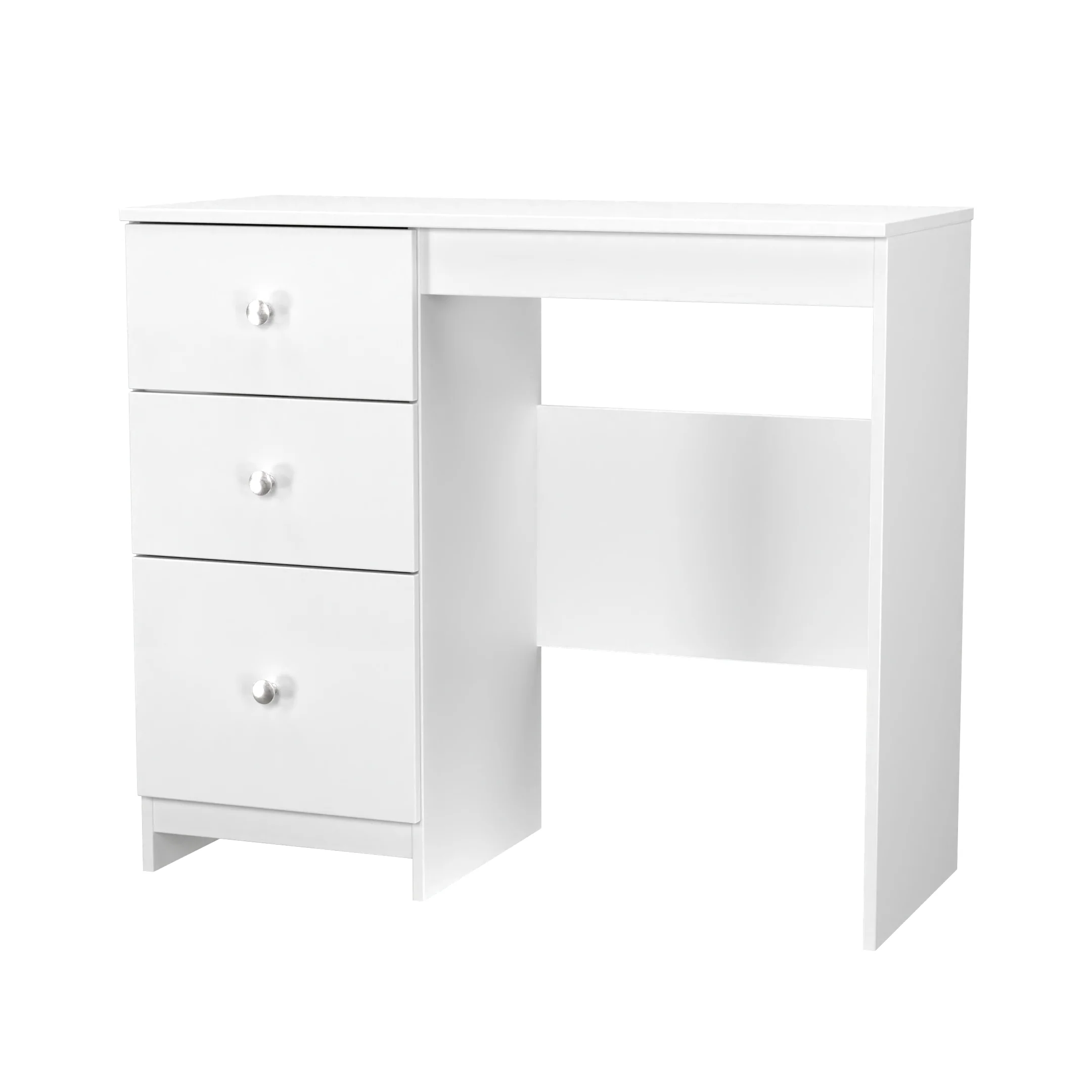 Yarmouth Vanity in White & White Matt - Ready Assembled - Image 4