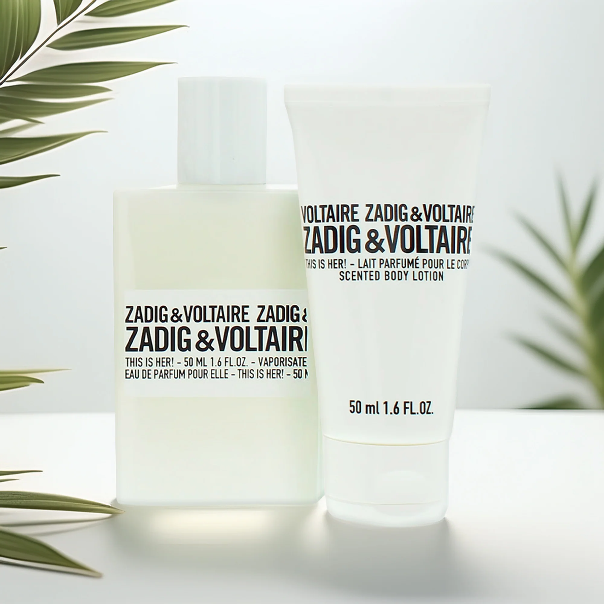 Zadig & Voltaire This Is Her! 2 Piece Gift Set: Eau de Parfum 50ml - Body Lotion - Image 2