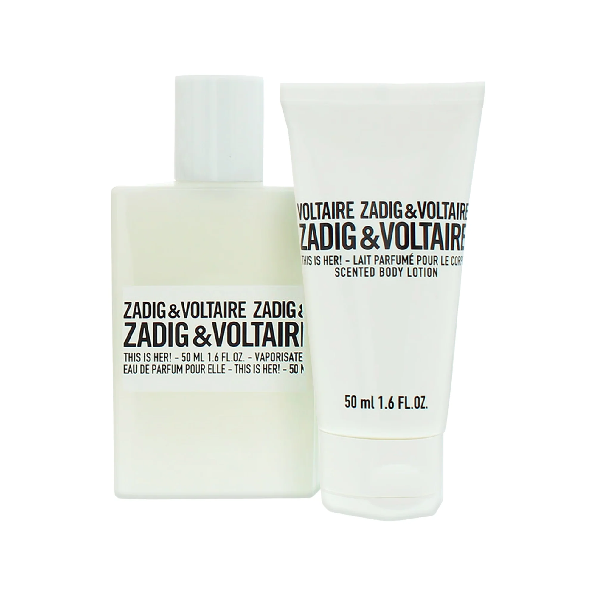 Zadig & Voltaire This Is Her! 2 Piece Gift Set: Eau de Parfum 50ml - Body Lotion - Image 4