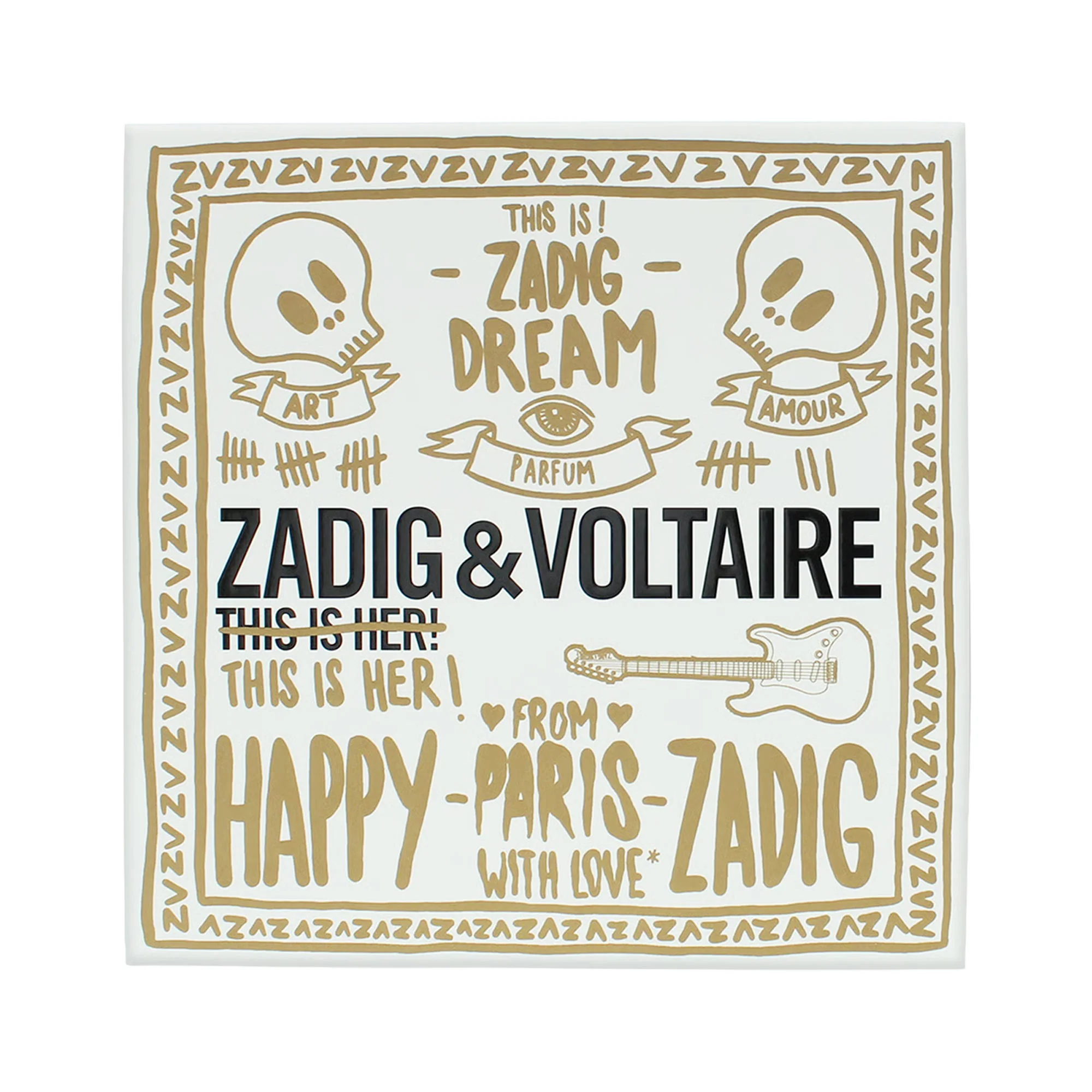 Zadig & Voltaire This Is Her! 2 Piece Gift Set: Eau de Parfum 50ml - Body Lotion - Image 5